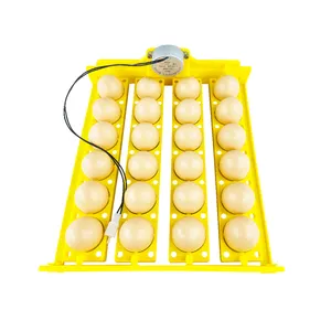 Nampan telur ayam otomatis penuh, nampan penetas telur 24 kapasitas telur 110V 220V 12V Multi fungsi