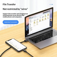 Cable de Datos USB 3.2 a Tipo-C, Transferencia de 10 Gbps para Discos Duros Externos y Computadoras, Carga Rápida de 60W, Material de PVC de Alta Velocidad