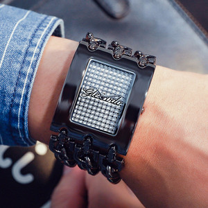GLE & VDO J22-Reloj de pulsera de cuarzo negro para <span class=keywords><strong>Mujer</strong></span>, nuevo accesorio de lujo con diamantes de imitación - Product Image 2