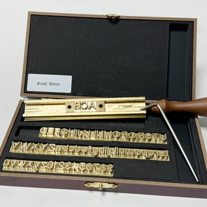 Matrices de lettres en laiton pour marquage à chaud 2*4*15mm, lettres de marquage en laiton britanniques, lettres de codage en vrac - Product Image 3