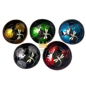 Cheap Price Sustainable Compostable Lacquer <b>Coconut</b> <b>Bowls</b> Handcrafted in Vietnam Classic Style Durable for Healthy Living - Product Image 6