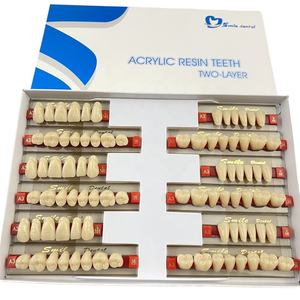 Resina acrílica Dientes sintéticos Servicio OEM Resina dental Dientes postizos Dentaduras - Product Image 6