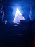 Lampu Panggung Laser RGB Multifungsi untuk Klub Dalam Ruangan, Lampu Laser DJ ILDA DMX512 Otomatis dengan Aplikasi