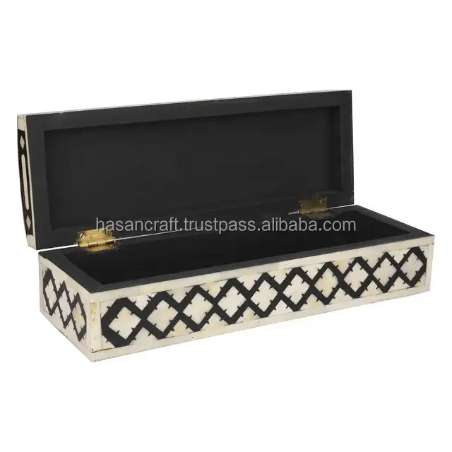Wood and Bone Inlay Box Bangle And Ring Box For Super Market Serving Box Bangle Box For Home And Jewellery and Bangles Shop