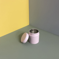 Boîte en métal personnalisée de 30g pour matcha avec impression et couvercle spirale gaufré pour café, thé vert, épices, protéines en poudre, emballage métallique en vrac
