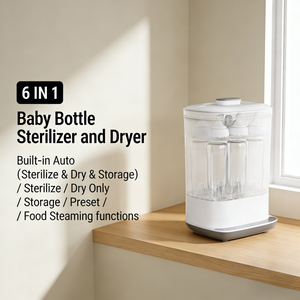 Esterilizador de Biberones Eléctrico a Vapor Vision con Calentador de Biberones y Secador de Vajilla sin BPA (700W) - Product Image 3