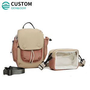 Borsa a Tracolla Fuliya Personalizzabile in Nylon Leggero con Coulisse, Morbida e Casual, per <span class=keywords><strong>Donna</strong></span> - Product Image 1