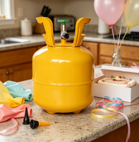 Tanque de Gas para Globos con Válvula de Seguridad a Prueba de Fugas para Arcos de Globos DIY y Decoraciones para Fiestas