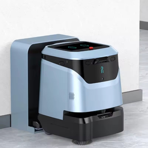 Robot de nettoyage intelligent sans conducteur, machine de lavage de sols industrielle commerciale, robot de nettoyage aspirateur et balayeuse - Product Image 4