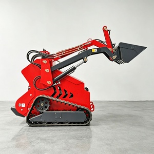 รถตักล้อยางขนาดเล็กสำหรับงานก่อสร้าง วางทรายซ้อนกันได้ - Product Image 4