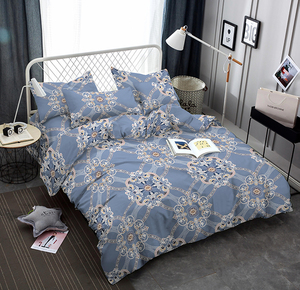 Commercio all'ingrosso di lusso stampato 100% tessuto di cotone letto moderno per letto matrimoniale set di lenzuola king size - Product Image 3