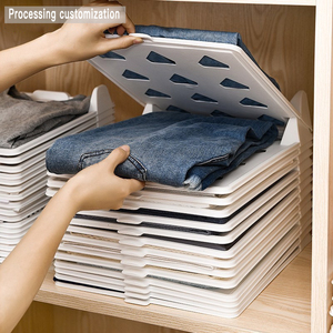 Bán Buôn Stackable T-Shirt/Quần Áo Tổ Chức Tủ & Tủ Quần Áo Giỏ Nhựa Thân Thiện Với Môi Bền Hiện Đại Tủ Quần Áo Tổ Chức - Product Image 2