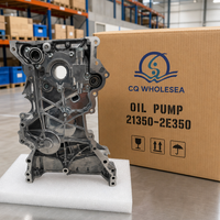 Conjunto de Bomba de Aceite y Tapa de Distribución de Motor Premium 21350-2E350 para Hyundai Elantra Tucson Kia Soul 2.0L 21350-2E310, G4NA G4NB G4NC