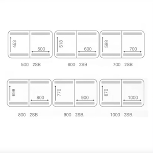 เครื่องบรรจุภัณฑ์สูญญากาศแบบซองฝาพับอัตโนมัติสองห้อง รุ่น DZ820/2SA - Product Image 6