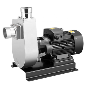 Bomba de Aguas Residuales Horizontal Autocebante de Acero Inoxidable de Alta Calidad, Bomba Centrífuga de Alta Presión, OEM - Product Image 6