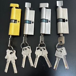 Serratura di sicurezza cilindri porta accessori Master in ottone rame Hardware mortasa Apposite facile installazione Design moderno Top Security - Product Image 5