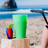 Vasos de Silicona de 16 Onzas Libres de BPA, Duraderos, Resistentes a Roturas, Ecológicos, para Fiestas, Deportes y Actividades al Aire Libre, Bebidas de Café