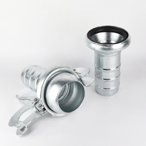 Acoplamiento de tubo de manguera Miller Bauer hembra o macho de acero galvanizado de varios tamaños - Product Image 4