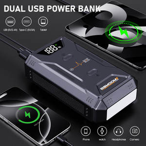 תחנת כוח להתנעת רכב 4500A עם בנק כוח 4 ב-1 להתנעת רכב - Product Image 2