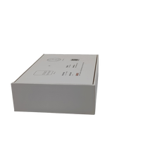 Emballage de boîte rigide en carton recyclé biodégradable durable, imprimé sur mesure OEM, pour appareil photo, électronique grand public, magnétique