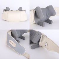 Masseur de cou sans fil 4D profond avec fonction de chauffage, coussin de massage Shiatsu pour les épaules, soulagement de la douleur au dos et aux jambes