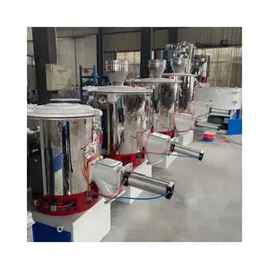 Mechanized production plastic static pp abs pvc pet hd pe ldpe pla continuous mixer machine