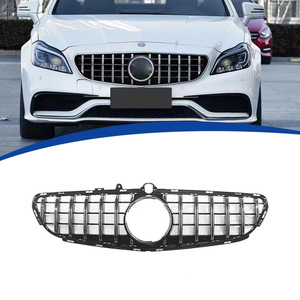 Reemplazo de la parrilla delantera vertical de ABS para Mercedes-Benz, para los modelos W218 CLS63 de 2015-2018 - Product Image 5