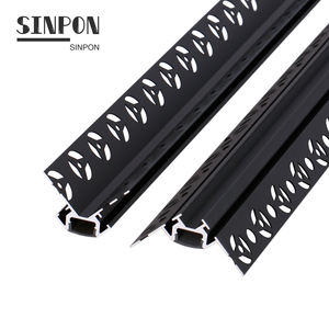 Plaques de plâtre mural encastré, 1 pièce, en Aluminium, plâtre, à <span class=keywords><strong>Tube</strong></span> d'angle extérieur, rails Led, en Aluminium, pour bande - Product Image 3