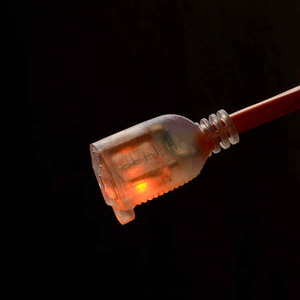 Câble d'alimentation extérieur robuste SJTW NEMA 5-15P avec embout lumineux 8/10/12 AWG, rallonge résistante aux intempéries pour jardin et terrasse - Product Image 3