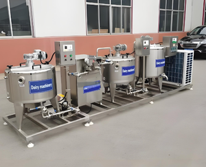 Línea de producción de queso de alta eficiencia completamente automática Equipo de procesamiento de lácteos personalizado - Product Image 3