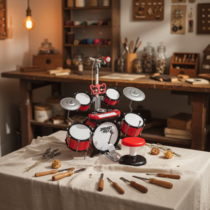Instruments de musique électriques, jouets d'ornement électronique, tambour de <span class=keywords><strong>jazz</strong></span> pour enfants - Product Image 5