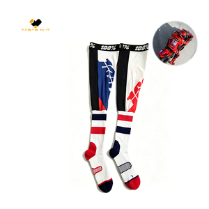 Nouvelles <span class=keywords><strong>Chaussettes</strong></span> de Compression Hautes pour Motocyclistes, Protection des Genoux Enduro, <span class=keywords><strong>Chaussettes</strong></span> de Course Sportives pour <span class=keywords><strong>Motocross</strong></span> - Product Image 2
