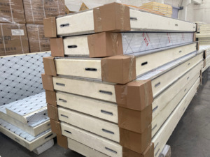 100Mm Cách Điện Thiết Kế Hiện Đại Kim Loại PIR Tường PU Roof Bảng Điều Chỉnh Poliuretan Polyurethane Bánh Sandwich Bảng Điều Chỉnh Phòng Lạnh Tấm Kho - Product Image 2