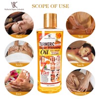 Formula Pemutih Super Minyak Kunyit 100% Asli untuk Wajah dan Tubuh, Melembapkan, Menghilangkan Flek Hitam, Korektor Anti-penuaan