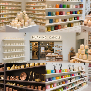 กล่องของขวัญเทียนหอม Huaming Luxury Dried Flower ขนาดเล็ก กลิ่นหอมบำบัด พร้อมคริสตัลและความหมาย  แบบ 2 ไส้ - Product Image 4