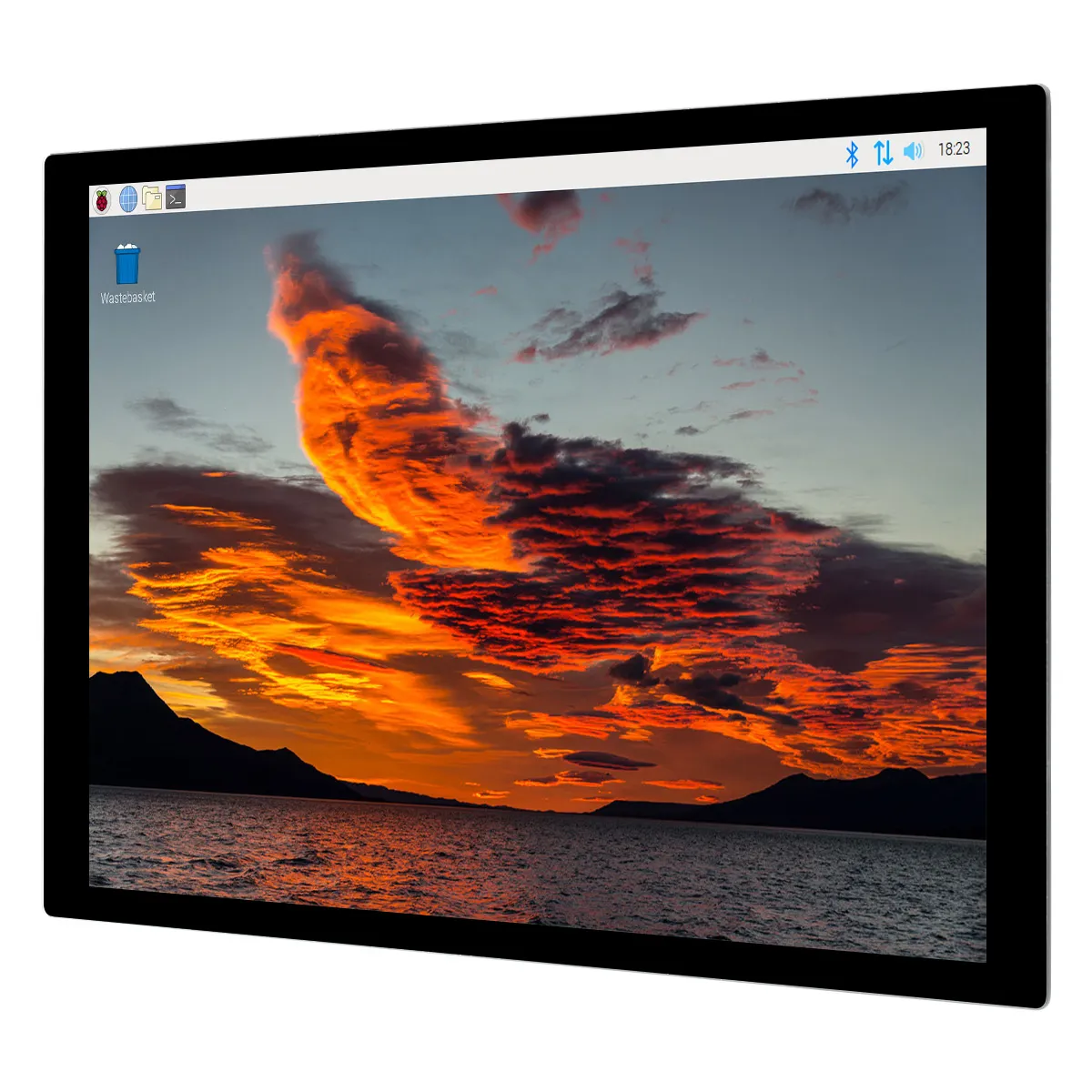 Kapazitives 10,1-Zoll-Touch-Display, optische Verklebung aus gehärtetem Glas, 1280x800, IPS, HDM1-Schnittstelle