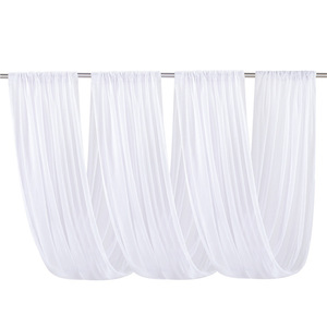 Décoration de plafond en tissu avec fil de soie pour <span class=keywords><strong>mariage</strong></span>, fête d'anniversaire, événement, décoration de scène - Product Image 4