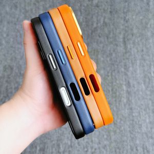 Étui de téléphone magnétique en cuir PU à couverture intégrale, résistant aux rayures et aux chutes, pour iPhone 17 Pro Max - Product Image 4
