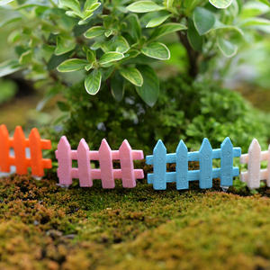 ديكور بلاستيكي صغير سهل التركيب للمناظر الطبيعية ، سياج لحديقة الجنية المصغرة ، زينة لبيت الدمية ، مشروع الديوراما - Product Image 3