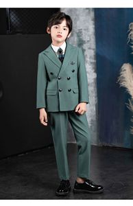 Costume de mariage pour garçons enfants vin rouge scène Performance costume formel enfants école costume enfants anniversaire cérémonie chœur Costume - Product Image 6