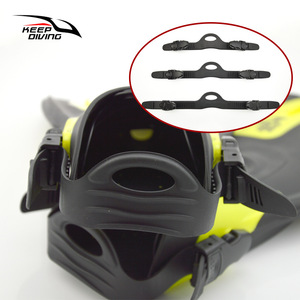 KEEP DIVING Sangle de fixation pour palmes en fibre de carbone élastique, multi-spécifications, avec boucle réglable, pour la plongée et la dérive, XJ 601A - Product Image 2