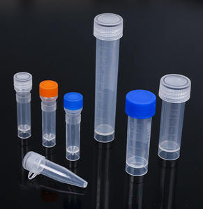 Tubo congelamento 1.5ml1.8ml5ml10ml tubo congelamento plástico tubo teste plástico descartável - Product Image 4