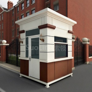Caseta de Vigilancia de Estructura de Acero, Estilo Europeo, Estructura de Acero Ligero para Uso en Villas - Product Image 2