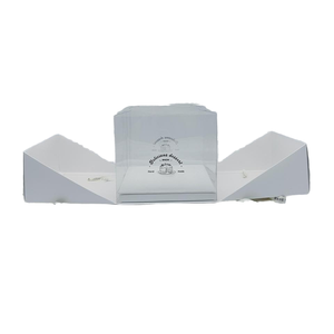 Nhựa Trong Suốt Bảo Vệ Tùy Chỉnh Bán Buôn Giấy Bao Bì Bánh Hộp Với Ribbon Xử Lý Cho 8 "10" 12 "Bánh - Product Image 3