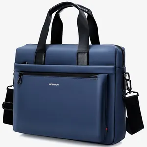 Grosir kustom kanvas fashion nilon kapasitas besar konferensi tas messenger kantor bisnis laptop pria tas tas