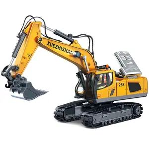 Amazons Best Seller List Remote Control Excavator Toy Die Cast Toys Rc Radio Control Hydraulic Car Jcb Toys Backhoe Loader