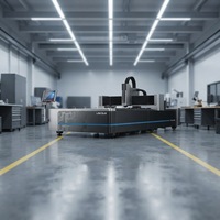 Fabricante Chino de Máquina de Corte Láser de Fibra de Alta Velocidad Digital Automática de Mesa Única 3015 6000W FSCUT de Gran Formato