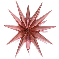 24 pouces Explosion Star feuille d'aluminium ballon Bar bébé douche fête d'anniversaire décoration gouttes d'eau