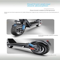 Vente en gros usine : Trottinette électrique pliable tout-terrain Dualtron pour adulte, avec suspension à ressort, autonomie de 70 km, 36V 15.6Ah, et chargeur de batterie
