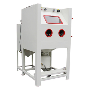 Machine de sablage haute performance KF-9080P, cabine de sablage à grains d'acier pour la finition des surfaces métalliques - Product Image 1